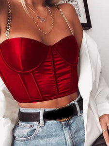 Stacy Crop Top (RED)